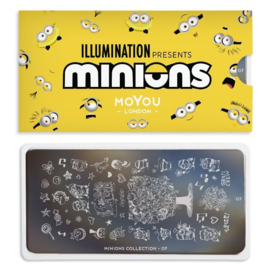 MoYou London - Movies Stamping Plate - Minions 7