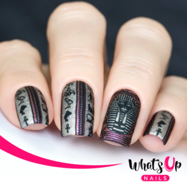 Whats Up Nails - Stamping Plate - B001 Middle Eastern Vibes