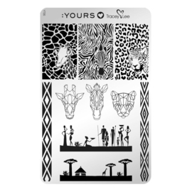 Yours Cosmetics - Stamping Plates - :YOURS Loves Tracy Lee - YLT06. Afridisiac