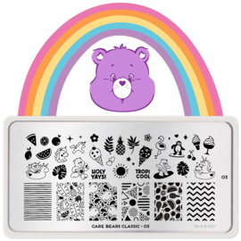 MoYou London - Movies Stamping Plate - Care Bear Classic 3
