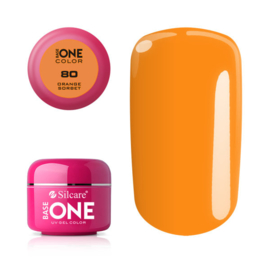 Base One - UV COLOR GEL - 80. Orange Sorbet