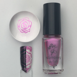 Clear Jelly Stamper Polish - #54 I'm a Barbie Girl