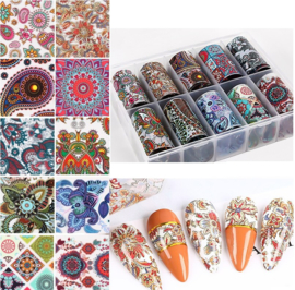 Nailways - Transfer Nail Foil - Collection 1