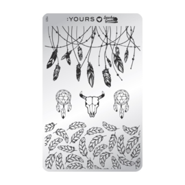 Yours Cosmetics - Stamping Plates - :YOURS Loves Sascha - YLS23. Gorgeous Gypsy