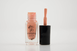 Clear Jelly Stamper Polish - #65 Bambina Peach