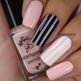 Clear Jelly Stamper Polish - #88 Pretty in Pink