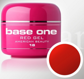 Base One - UV RED GEL - 18. American Beauty