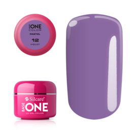 Base One - UV COLOR GEL - Pastel - 12. Violet