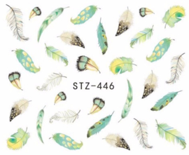 Waterdecals - Spring Feathers