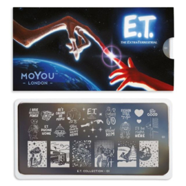 MoYou London - Movies Stamping Plate - E.T. The Extra-Terrestrial 1