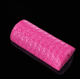 Arm & Hand Steun - Hot Pink Hartjes