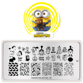 MoYou London - Movies Stamping Plate - Minions 5