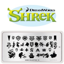 MoYou London - Movies Stamping Plate - Shrek 1