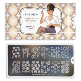 MoYou London - Stamping Plate - The Pro XL 21