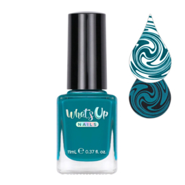 Whats Up Nails - Stamping polish - WSP026. Not a Big Teal