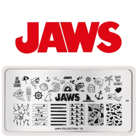 MoYou London - Movies Stamping Plate - Jaws 1