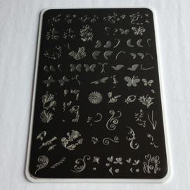 Clear Jelly Stamper - Big Stamping Plate - CJS_23 - Serendipity