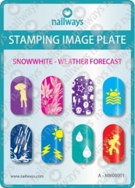 Nailways - Stamping Plate - Snowwhite - 01. Weather Forecast