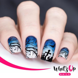 Whats Up Nails - Stamping Plate - B031 Gothic Affection
