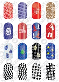 Nailways - Stamping Plate - Snowwhite - 02. Christmas