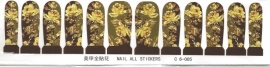 Whole Nail Waterdecal - Painted Roses