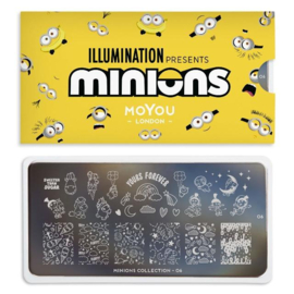 MoYou London - Movies Stamping Plate - Minions 6