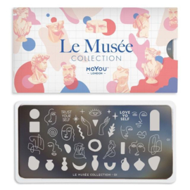 MoYou London - Stamping Plate - Le Musée 1