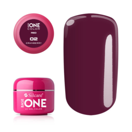 Base One - UV RED GEL - 02. Candy Cranberry