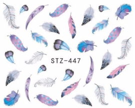 Waterdecals - Summer Feathers