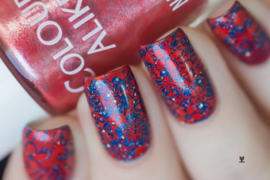 Colour Alike - Stamping Polish - 78. Cherry Tomato (metallic)