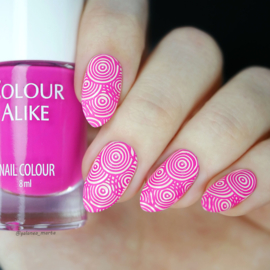 Colour Alike - Stamping Polish - 140. Pink power