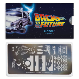 MoYou London - Movies Stamping Plate - Back to the Future 3