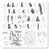 Clear Jelly Stamper - Medium Stamping Plate - CJS_195 -The Nude Series – Dare to Bare