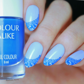 Colour Alike - Stamping Polish - 142. Kickass blue