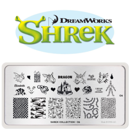 MoYou London - Movies Stamping Plate - Shrek 6