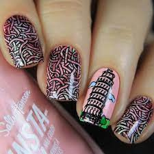 Whats Up Nails - Stamping Plate - B073 - Ciao Italia