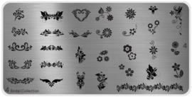 Moyou Nail Fashion - XL Stamping Plate - Bridal Collection - 4