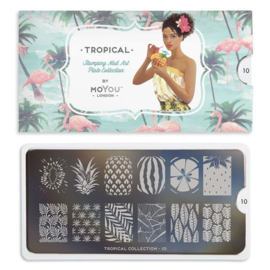 MoYou London - Stamping Plate - Tropical 10