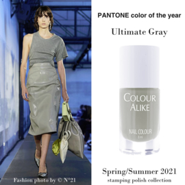 Colour Alike - Stamping Polish - 153. Ultimate Grey