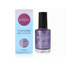 Moyou Nail Fashion - Stamping Polish - 10. Majestic Violet