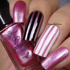 Clear Jelly Stamper Polish - #94 Passionate Pink