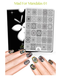 Lina - Stamping Plate - Mad for Mandalas - 01