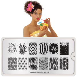 MoYou London - Stamping Plate - Tropical 10