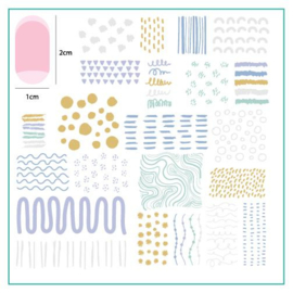 Clear Jelly Stamper - Medium Stamping Plate - CJS_146 - My Main Squiggl