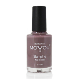 Moyou Nail Fashion - Stamping Polish - 28. Grey Skies