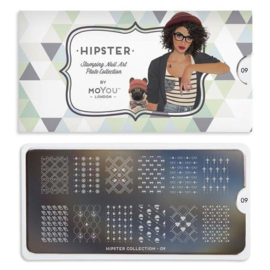 MoYou London - Stamping Plate - Hipster 09