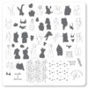 Clear Jelly Stamper - Medium Stamping Plate - CJS_196 - The Nude Series – Au Naturel