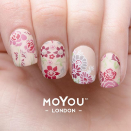 MoYou London - Stamping Plate - Flower Power 9