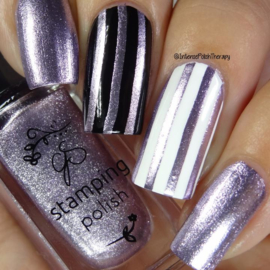 Clear Jelly Stamper Polish - #35 Paula's Pixie Purple