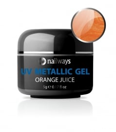 UV METALLIC GEL - Orange Juice